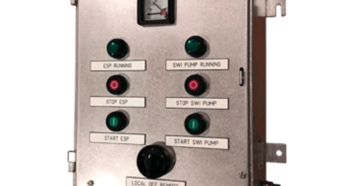 Exrated local control station in 316L Stainless Steel Abtech