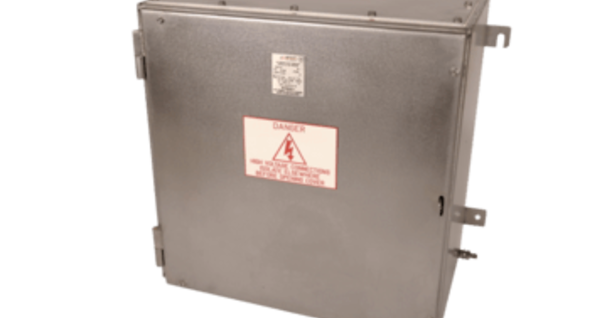 Exrated medium voltage junction box for hazardous areas. Abtech