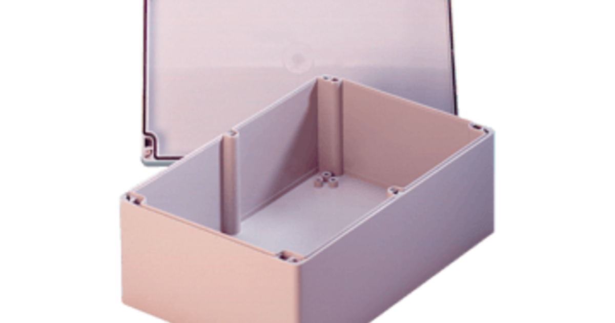 Tough polycarbonate enclosure, IP65 Abtech