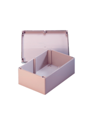 thumbnail image 2 of BUD Industries AN-1309-A IP68 Aluminum 4.75x4.75x4 Enclosure, Natural 2 of 13