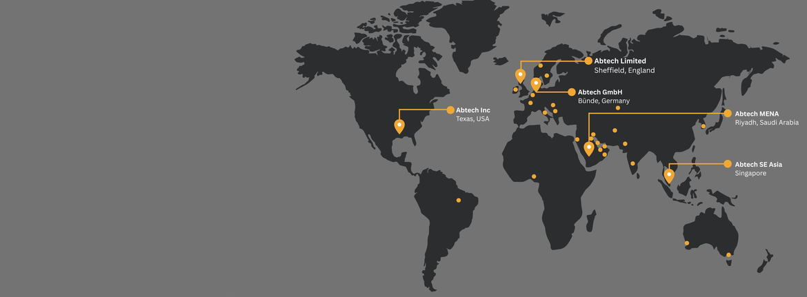 Contact details for Abtech offices & our global network of agents. | Abtech